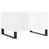 COUCHTISCH Hochglanz-Weiß 60x50x36,5 cm Holzwerkstoff - Weiß, Holzwerkstoff (50/60/36.5cm) - furnicato