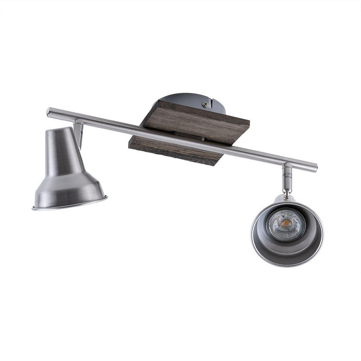 LED DECKENLEUCHTE Metall Schwarz Beweglich - Schwarz, Metall (41/12/16.5cm)