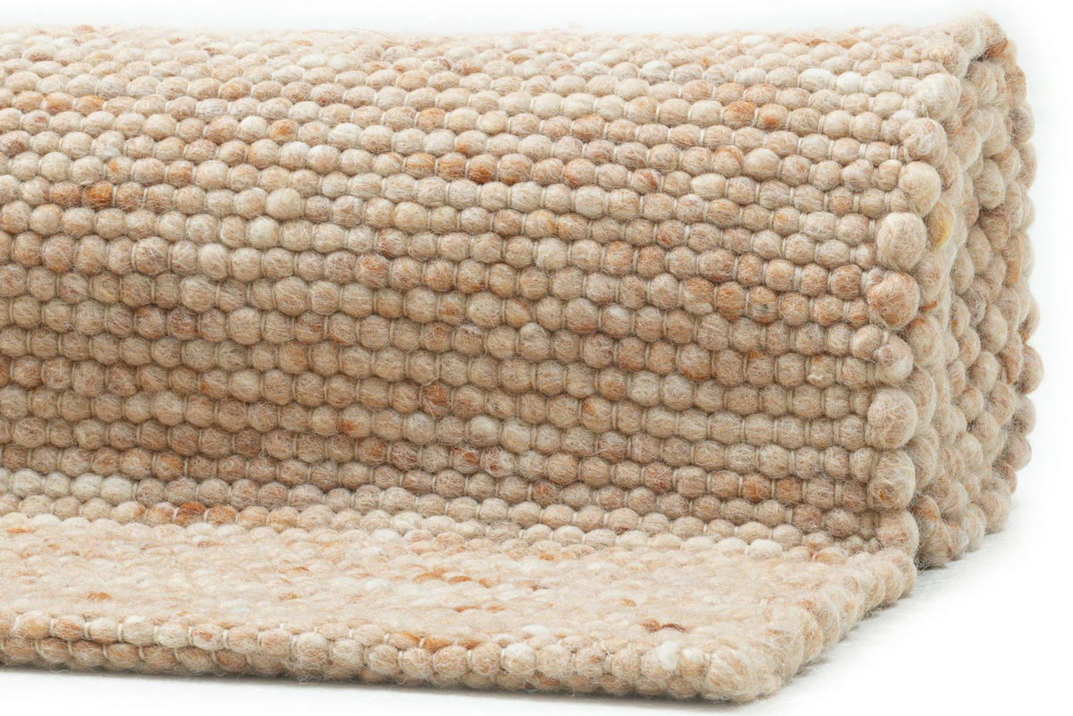 WEBTEPPICH Hörnum 70x140 cm - Beige, Textil (70/140cm) - Sansibar SYLT