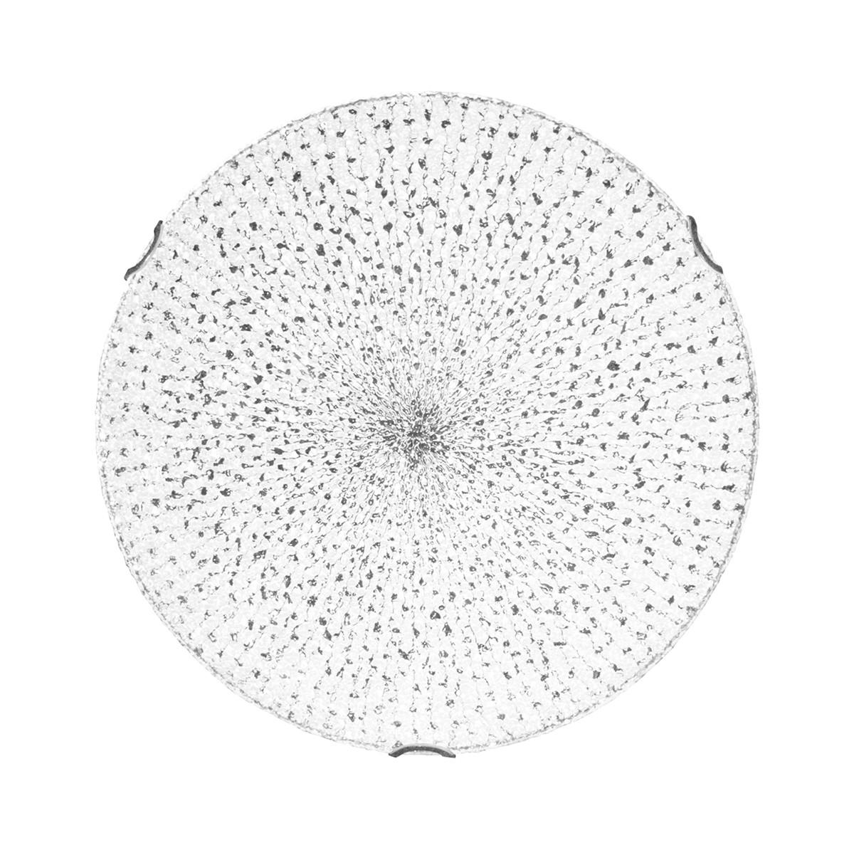 LED-DECKENLEUCHTE - Weiß, Glas (40/40/10cm) - Lumicom