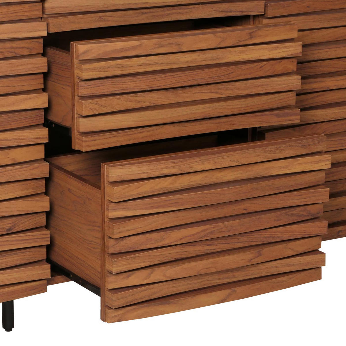 SIDEBOARD Walnuss Dekor - Walnussfarben, Holzwerkstoff (142/85/44cm) - MCW