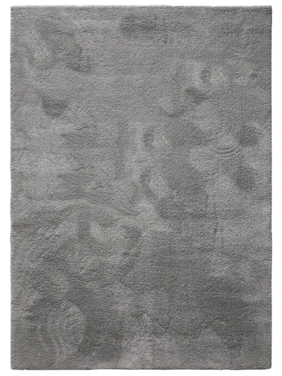 PRALNA kosmata preproga Melvin svetlo siva 140x200 cm - svetlo siva, umetna masa (140/200cm) - benuta Nest