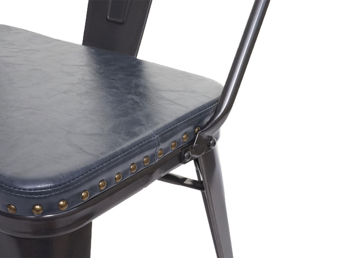 3ER-SITZBANK Schwarz, Grau - Schwarz/Grau, Metall (153/80/56cm) - MCW