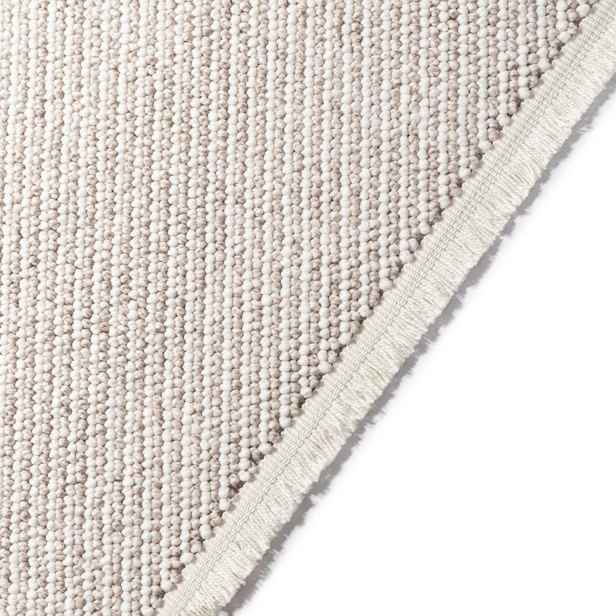 TEPPICH AGRA Weiß 140/190 cm - Weiß, Textil (140/190cm) - Tapiso