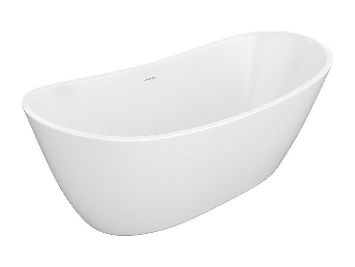 FREISTEHENDE Badewanne - 1 Person - Acryl - Weiß - Weiß, Kunststoff (190/72.5/89cm) - Vente-Unique
