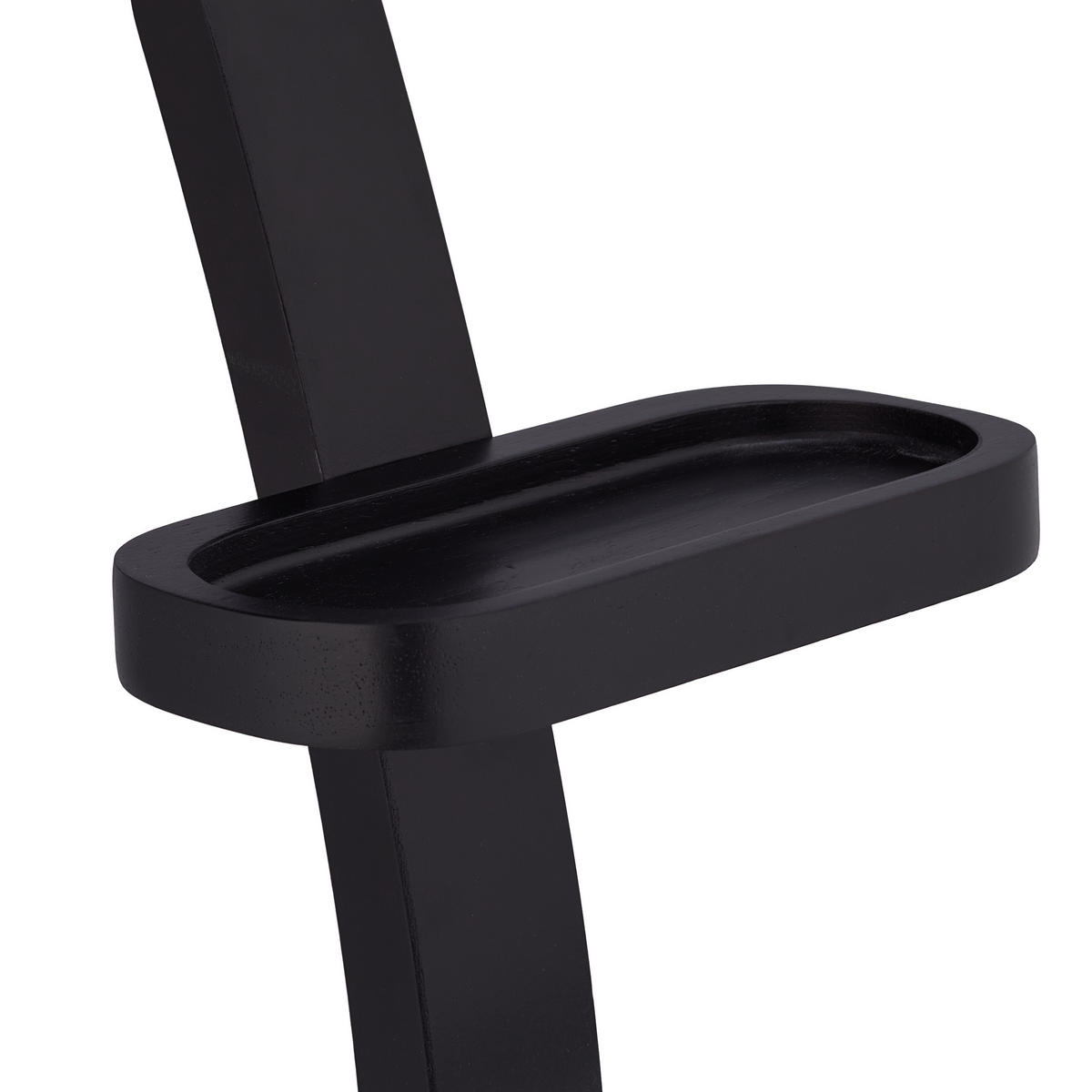 HERRENDIENER - Schwarz, Holzwerkstoff/Metall (46/112/32cm) - Relaxdays