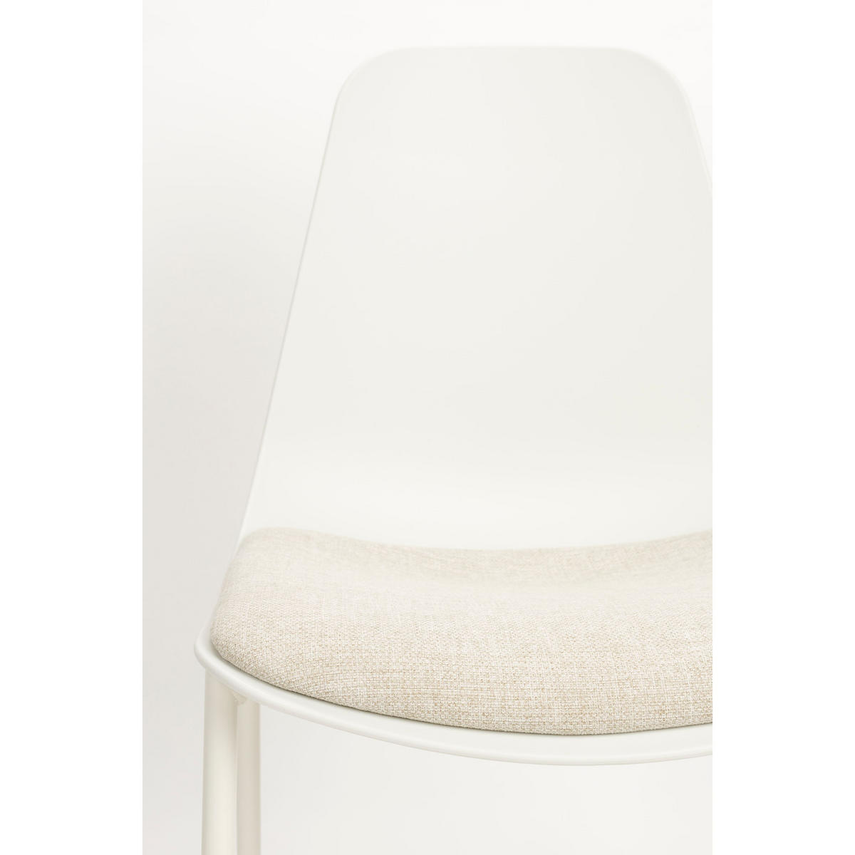 ESSZIMMERSTUHL Jeffrey Weiß - 4 er Set - Weiß, Kunststoff (49/88/48.5cm) - Housecraft Living