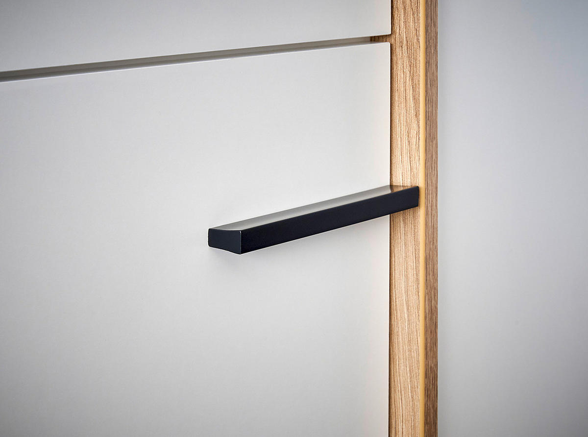 MIDISCHRANK - Weiß, Holzwerkstoff (60/119/35cm) - home24