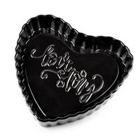 KUCHENFORMEN Modern Life Schwarz 20/19/4 cm Keramik - Schwarz, Keramik (19/4/20cm) - Mondex