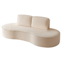 SOFA 3-sitzer Arlet In Stoff Abriamo - Beige, Holzwerkstoff/Textil (234/88/101cm) - Fun Möbel
