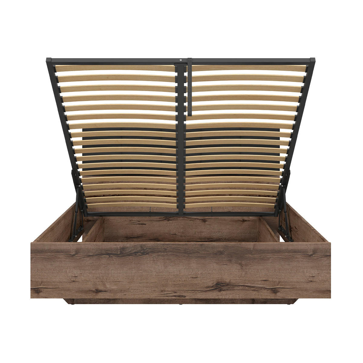 BOXSPRING POSTEĽ 160/200 Romane Drevo - hnedá, kompozitné drevo (160/200cm) - Petits-meubles