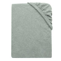 SPANNBETTLAKEN, 100x200 cm, 80% Baumwolle, 20% Polyester, Grau - Hellgrau, Naturmaterialien (100/200cm) - Zollner