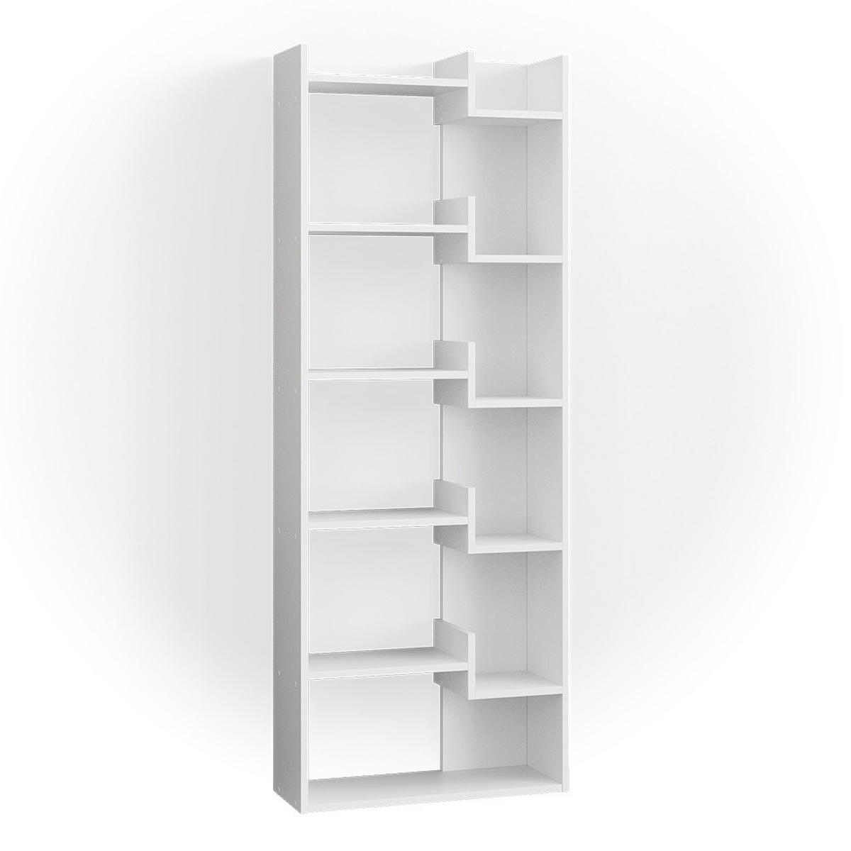 RAUMTEILER Fico Weiß 61 x 160.2 cm - Weiß, Holzwerkstoff (61/160.2/22.1cm) - Vicco