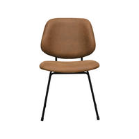 ESSZIMMERSTUHL Bello - Brown - 62/82/58 cm - 2er-Set - Braun, Textil (48/82/58cm) - LABEL51