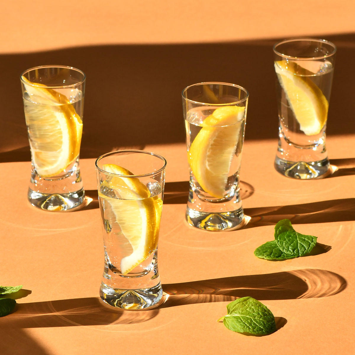 SCHNAPSGLÄSER X-Line, 6er-Set, 25 ml - Transparent, Glas (0.02L) - Krosno Glass