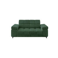 SOFA 2-Sitzer LORD-S1 194x97x90 cm Grün Cord - Grün, Holzwerkstoff/Textil (194/90/97cm) - ALTDECOR