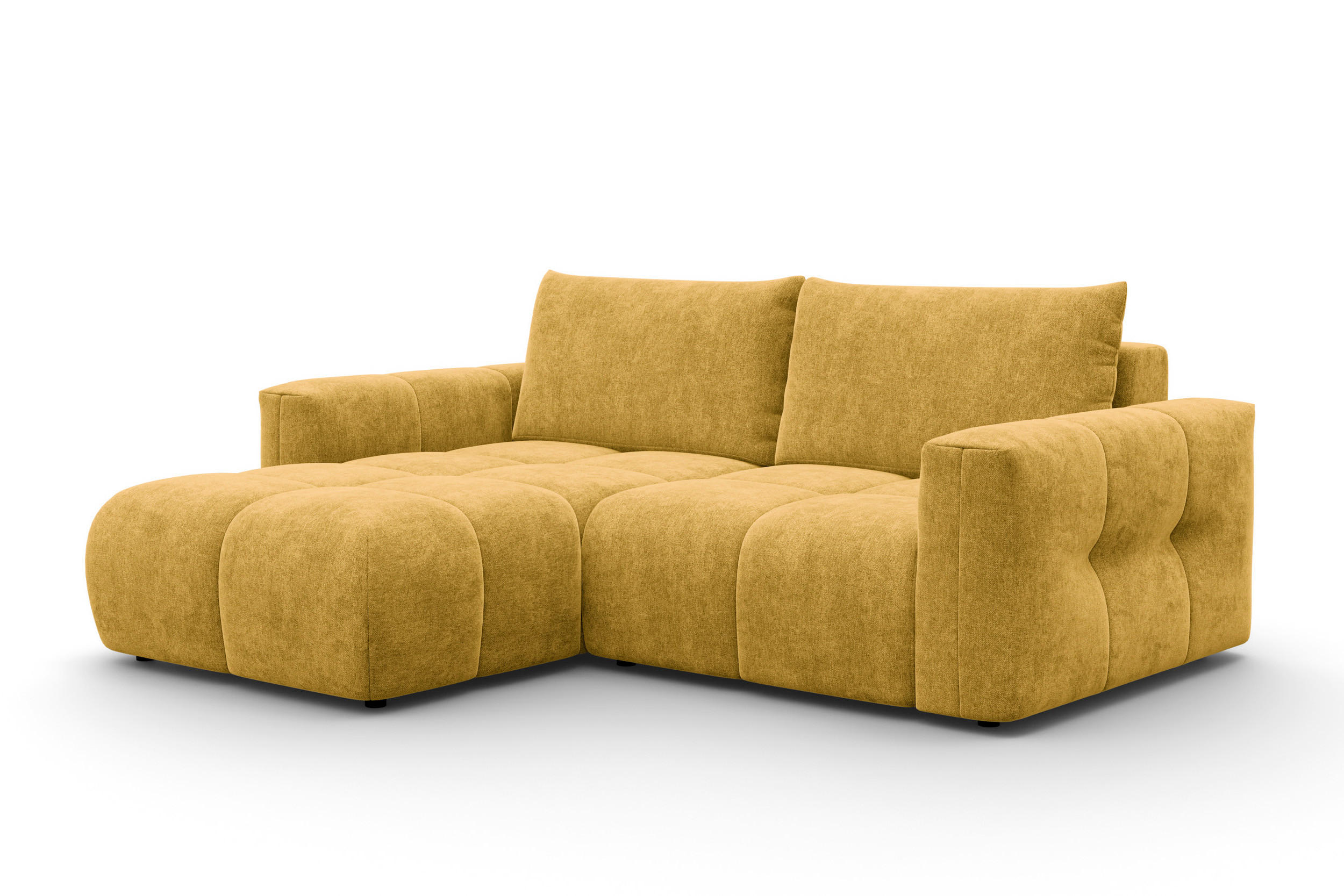 Courtois Laville Ecksofa Gelb 224x173 cm