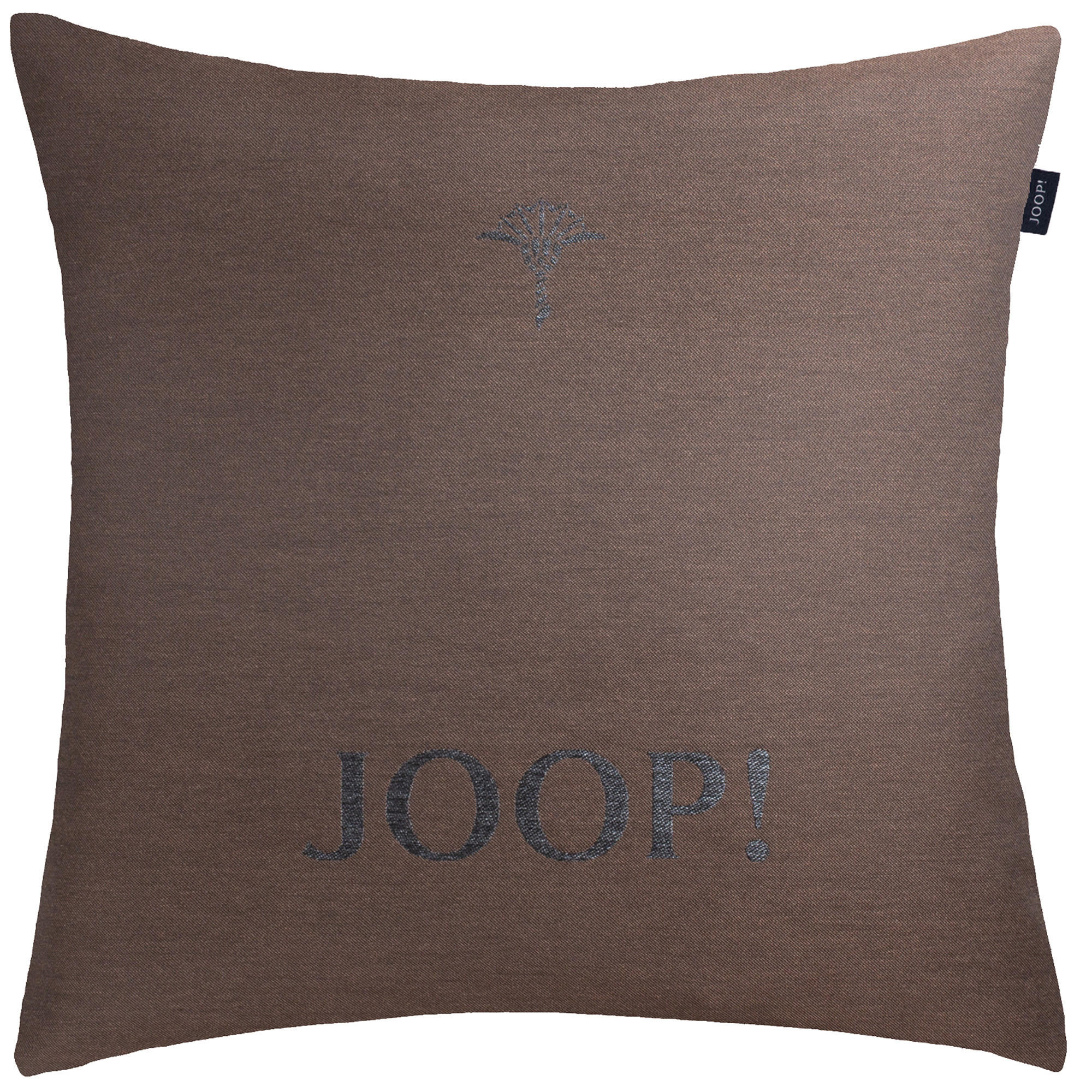 KISSENHÜLLEN CHAINS KARAMELL - 020 - Braun, Textil (40/40cm) - Joop!