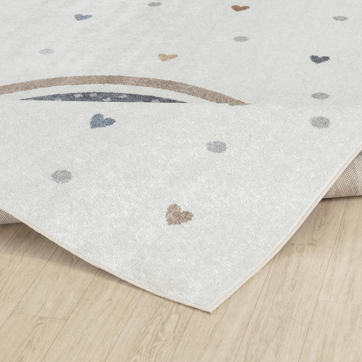 KINDERTEPPICH Maschinenwaschbar 160/213 cm Mehrfarbig - Multicolor, Naturmaterialien/Textil (160/213cm) - LIVABLISS