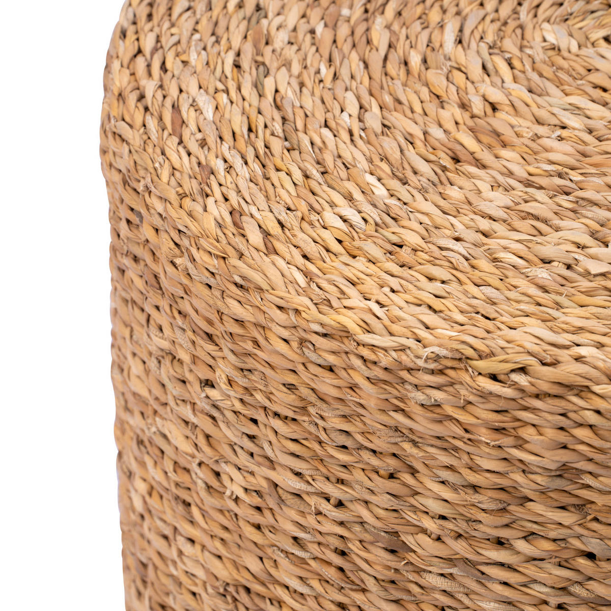 POUF Jute Braun - Braun, Textil (40/40/40cm) - Nordlys