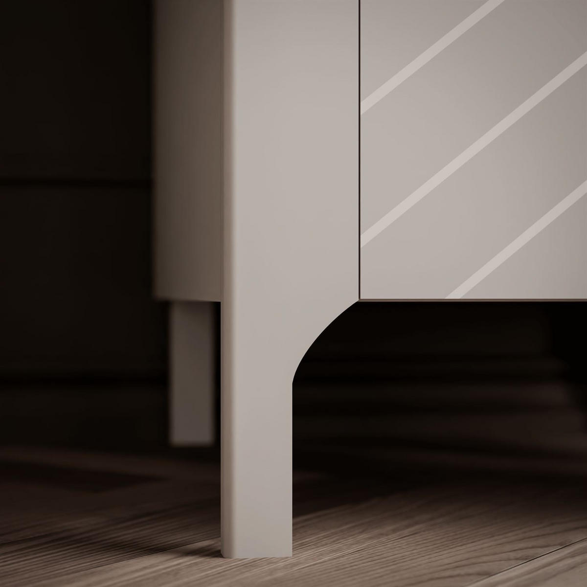 SCHREIBTISCH LUMI mit Ablage unter der Tischplatte, Schwarz - Schwarz, Holzwerkstoff (60/135/78cm) - Lookway