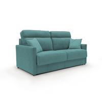 SCHLAFSOFA Margot - Petrol, Textil (176/102/97cm) - Divani.store