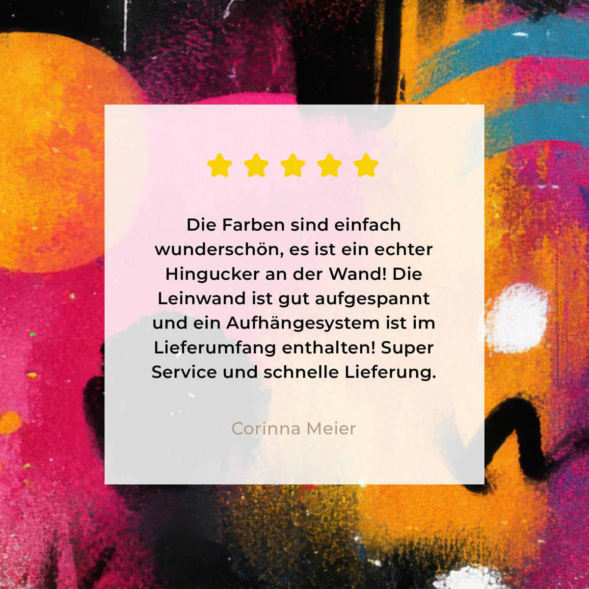 LEINWANDBILD Farbflächen - Formen - Bunt - Abstrakt Wandbilder 80x60 cm - Pink, Textil (80/60cm) - MuchoWow