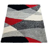 HOCHFLORTEPPICH 160/220 cm Mango 308 - Rot, Textil (160/220cm) - Paco Home