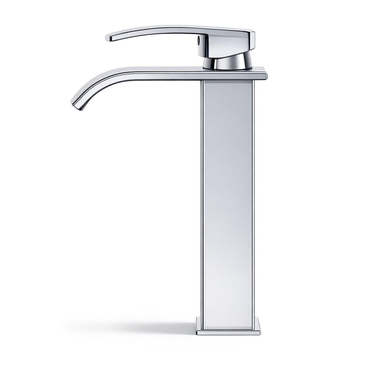 WASCHTISCHARMATUR Evio - Chrom Silber - Silberfarben, Keramik/Metall (5/30/10.5cm) - Akord