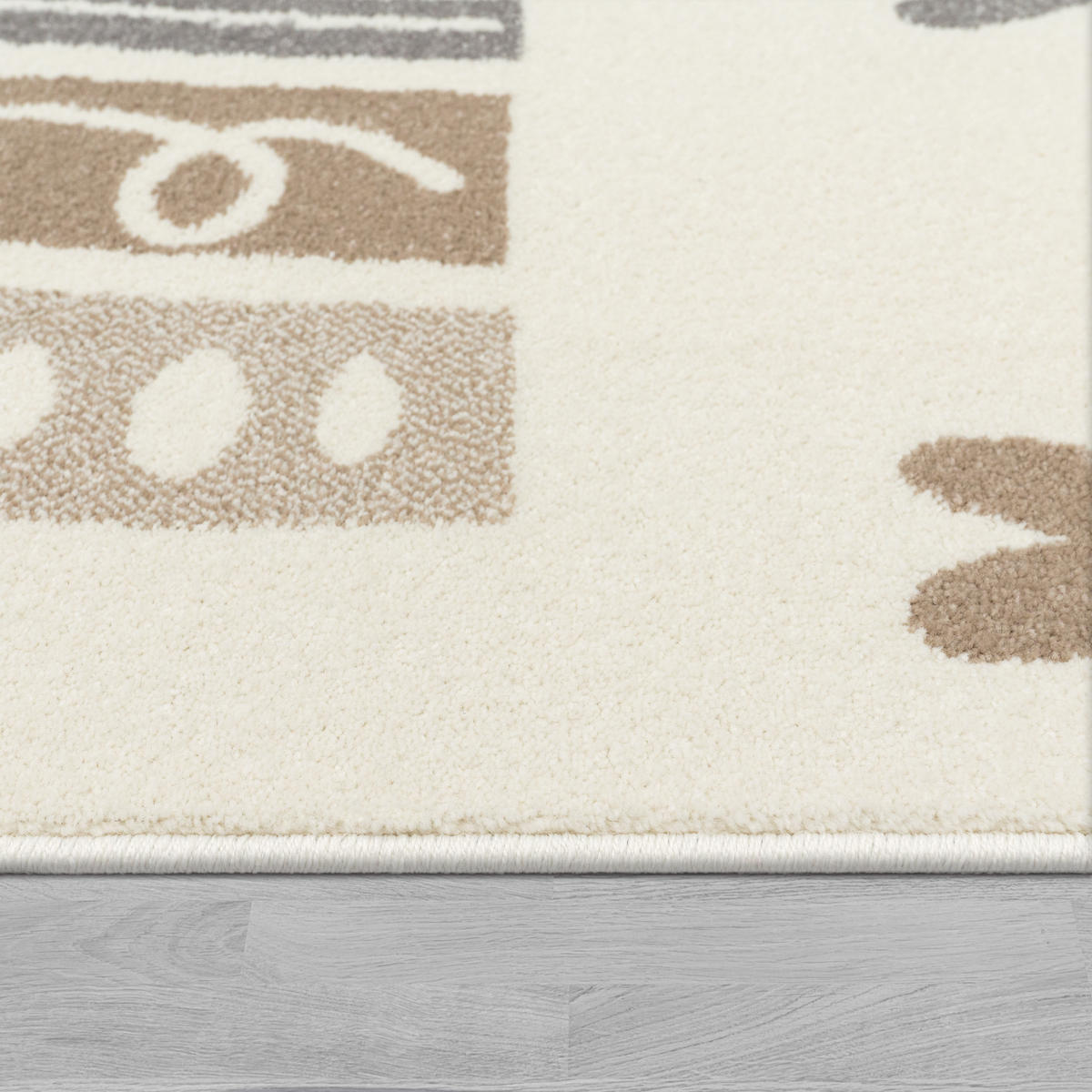 KINDERTEPPICH 160/160 cm Nino 887 - Beige, Textil (160/160cm) - Paco Home