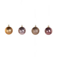 WEIHNACHTSKUGELN 16er-Set Ø 5 cm - Goldfarben, Kunststoff (9.8/19.6/9.8cm) - Home Styling Collection