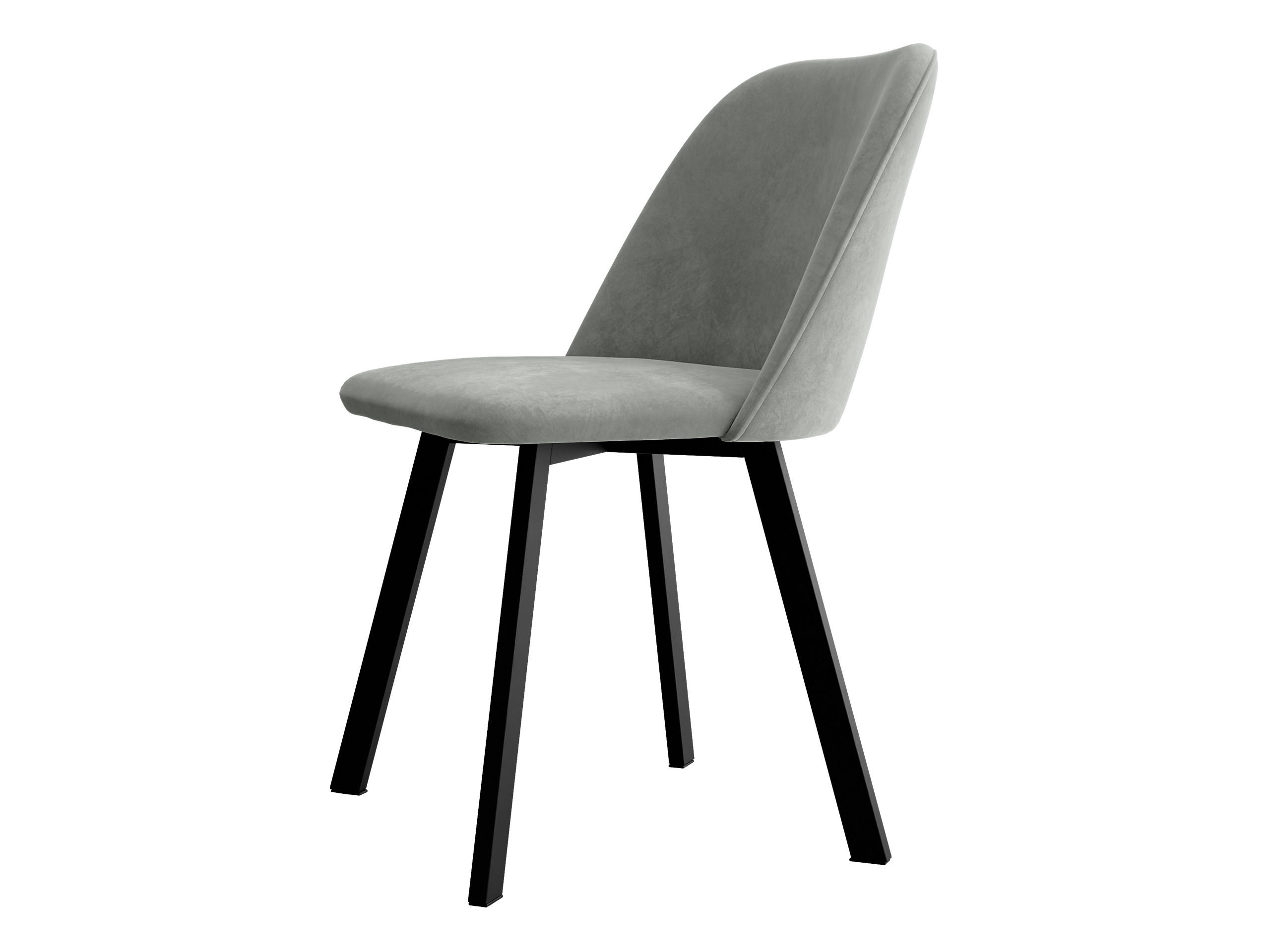 Mirjan24 Esszimmerstuhl Schwarz, Greige 47x80x58 cm