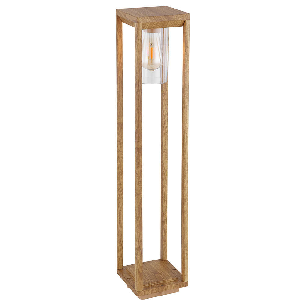 XXXLutz Wegeleuchte Braun 15x80x15 cm