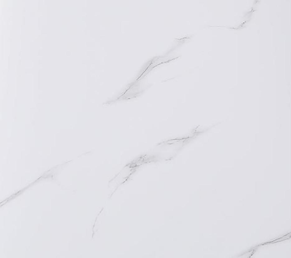 WANDPANEELE 1.8m²/10-TLG. Wasserdicht Selbstklebend Marmormuster Weiß - Weiß, Kunststoff (30/60/0.2cm) - Livingandhome