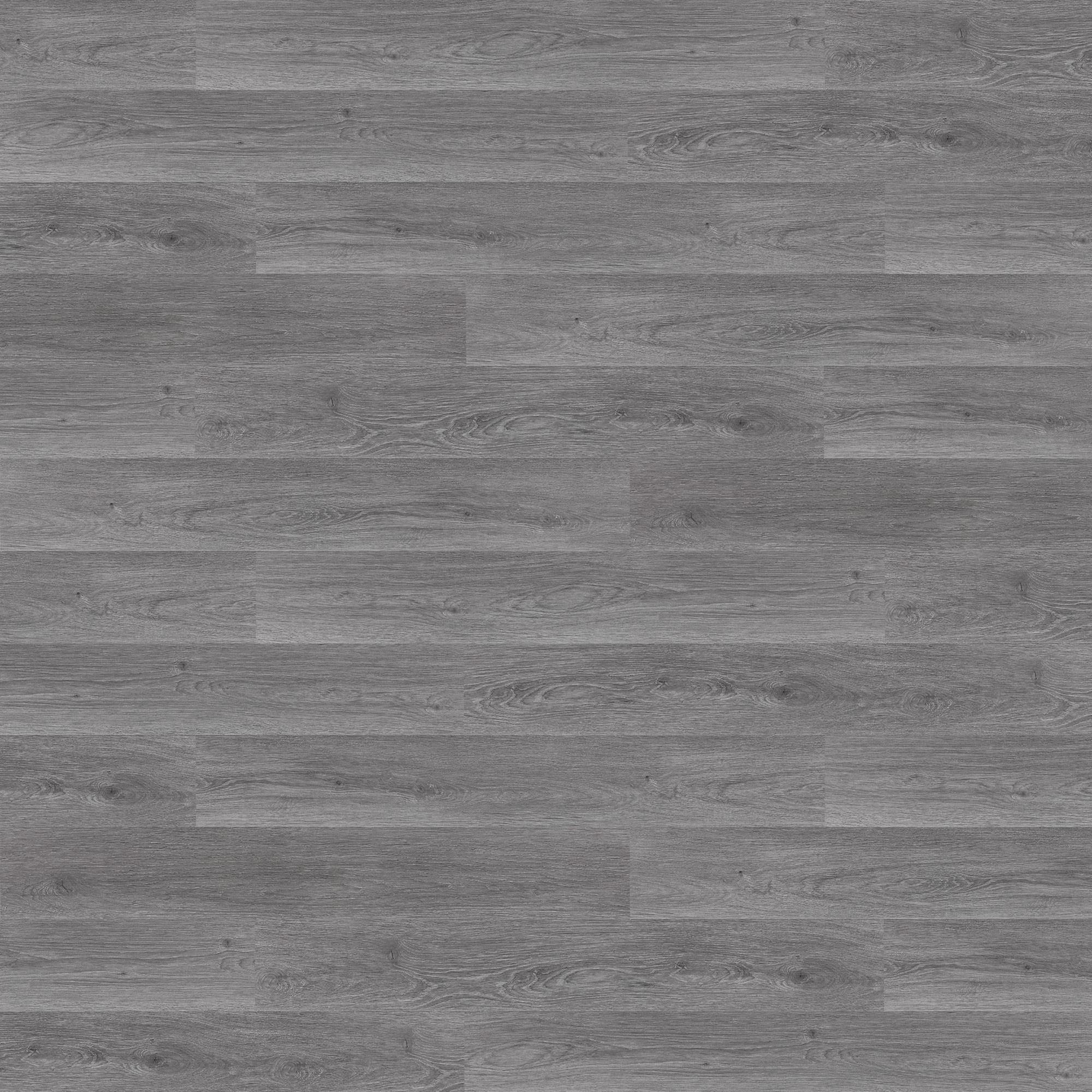 VINYLBODEN Click 1,54m²/7 Dielen Windswell Hickory Eiche - Grau, Kunststoff (122.5/18.5/0.45cm) - ML-DESIGN