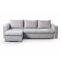 ECKSOFA Asti hellgrau 234 / 140 / 76cm - Grau, Holz/Holzwerkstoff (234/140cm) - Feldmann-Wohnen