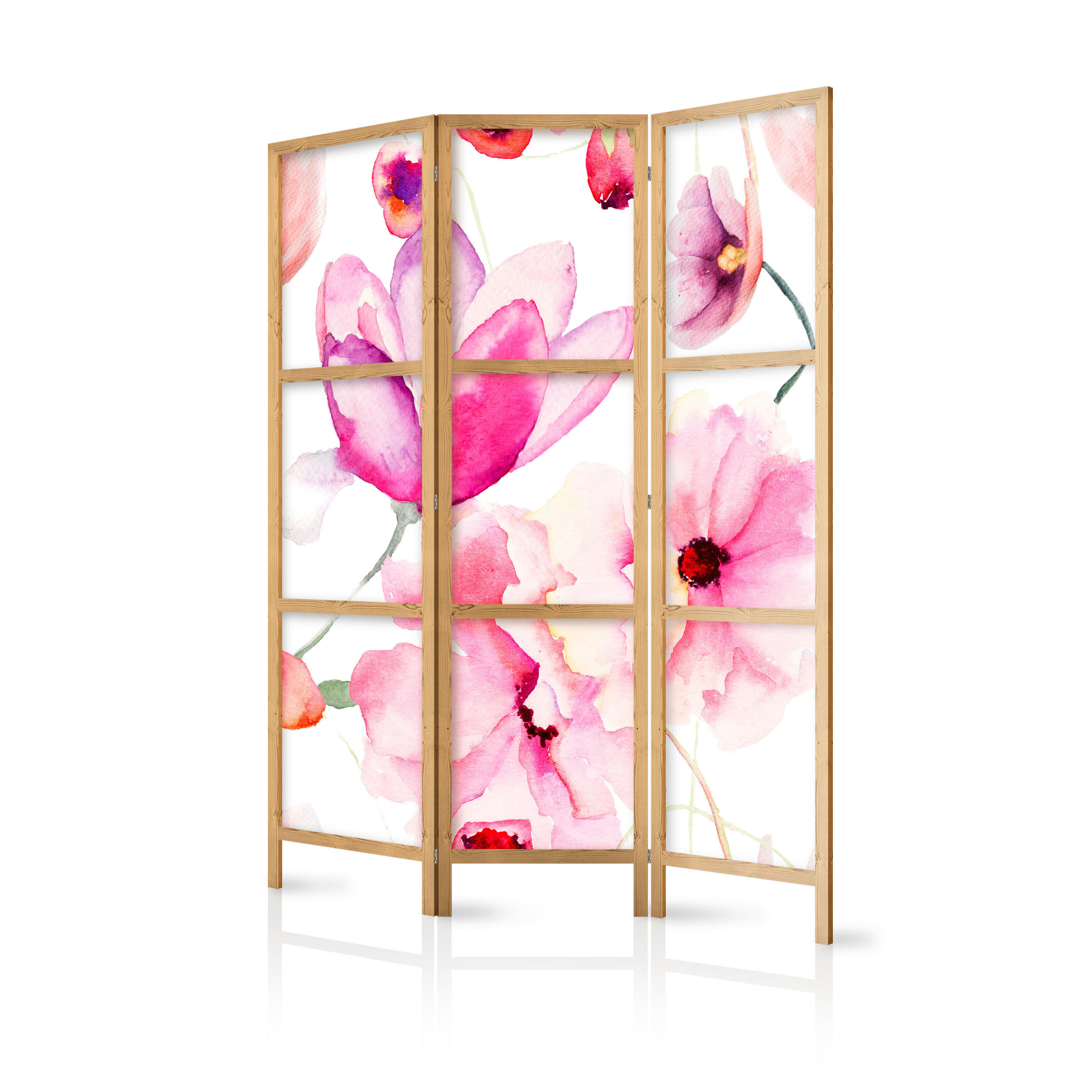 Muralo Paravent Rosa 135x172x3 cm
