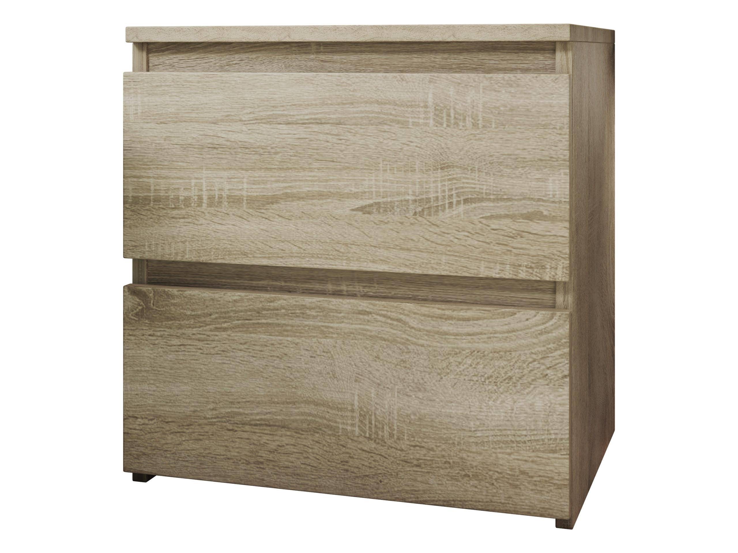 NACHTTISCH Malwa M2 - Sonoma Eiche, Holzwerkstoff (40/40/30cm) - MIRJAN24