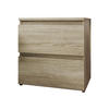 NACHTTISCH Malwa M2 - Sonoma Eiche, Holzwerkstoff (40/40/30cm) - MIRJAN24