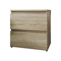 NACHTTISCH Malwa M2 - Sonoma Eiche, Holzwerkstoff (40/40/30cm) - MIRJAN24