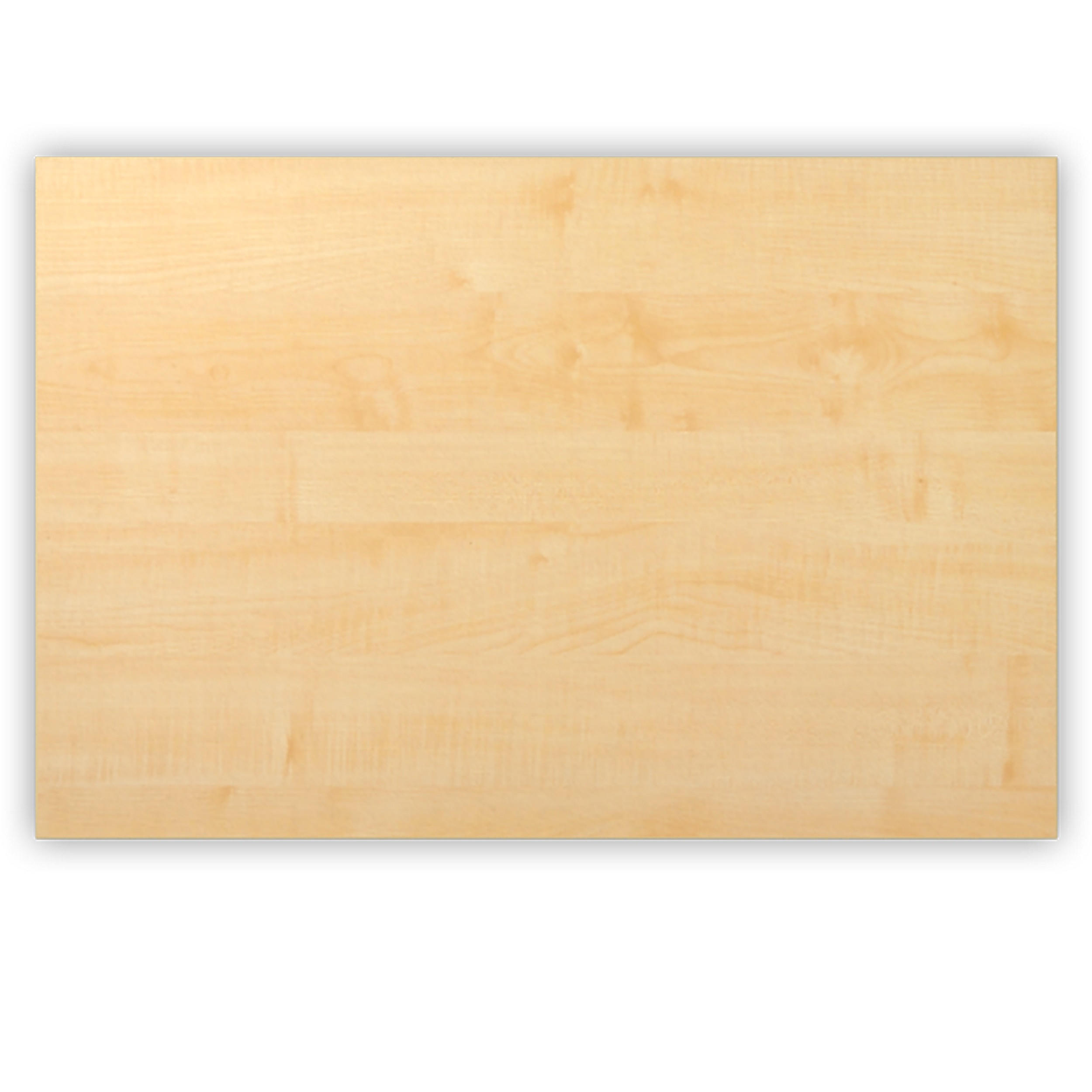 bümö Schreibtischplatte Ahorn 120x2.5x80 cm