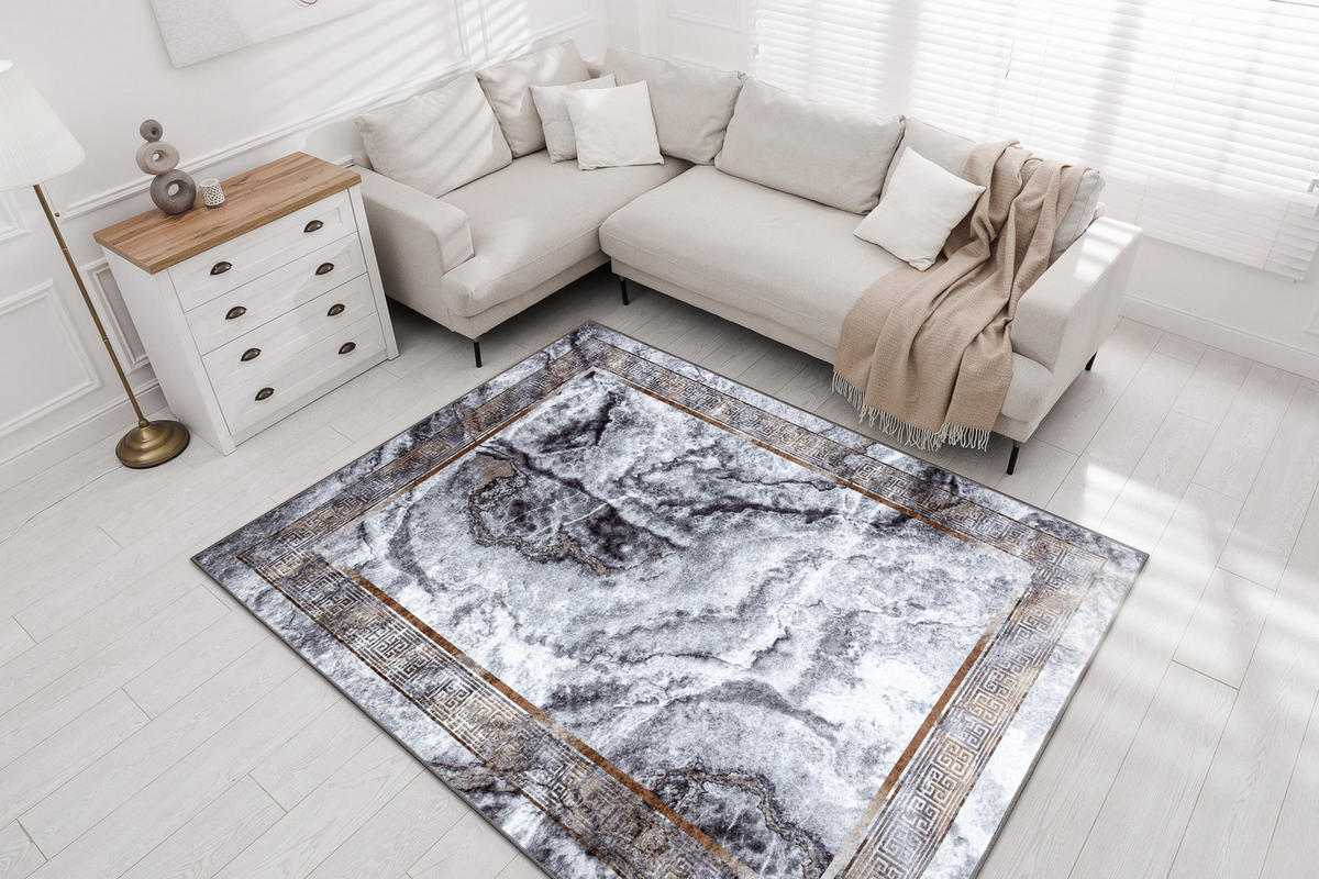 TEPPICH Miro 200/290 cm - Grau, Textil (200/290cm) - rugsX