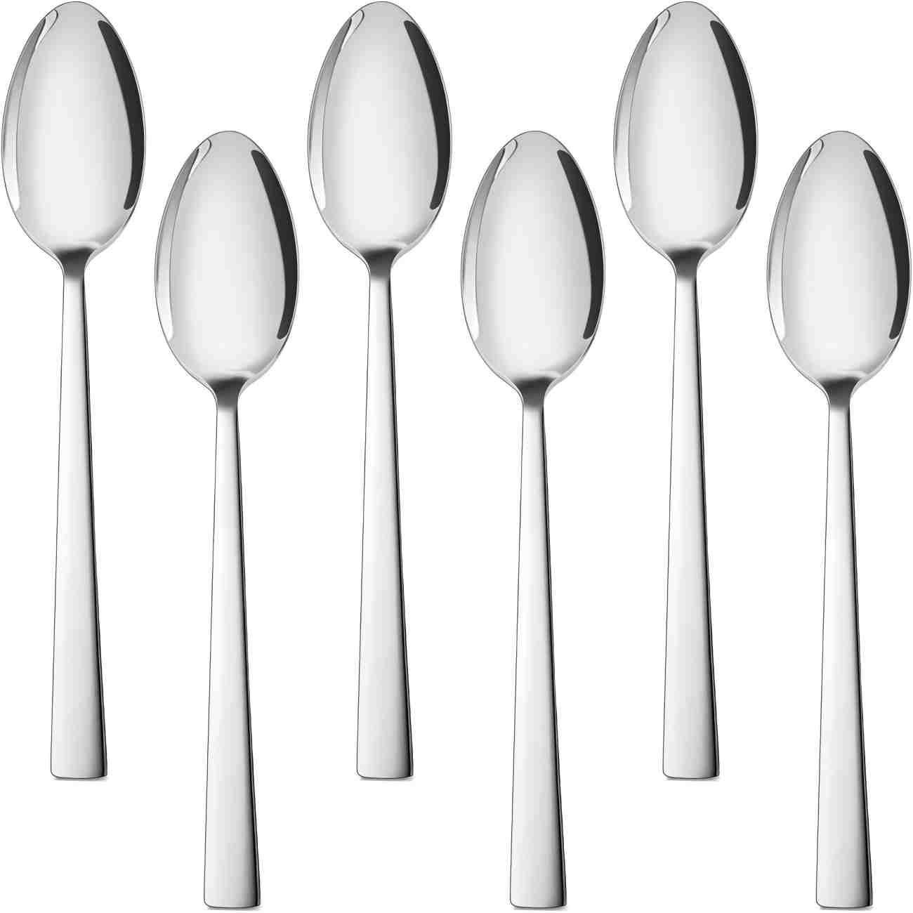 LÖFFEL Ha15 Silber 13CM 6er-Packung - Silbereichenfarben, Metall - HaWare