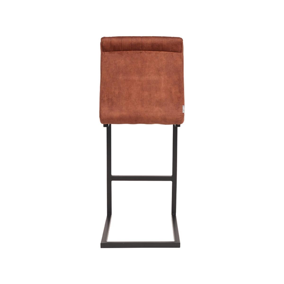 BARHOCKER Milo Braun 53/41/100 cm 2er-Set - Cognac, Textil (41/100/53cm) - LABEL51