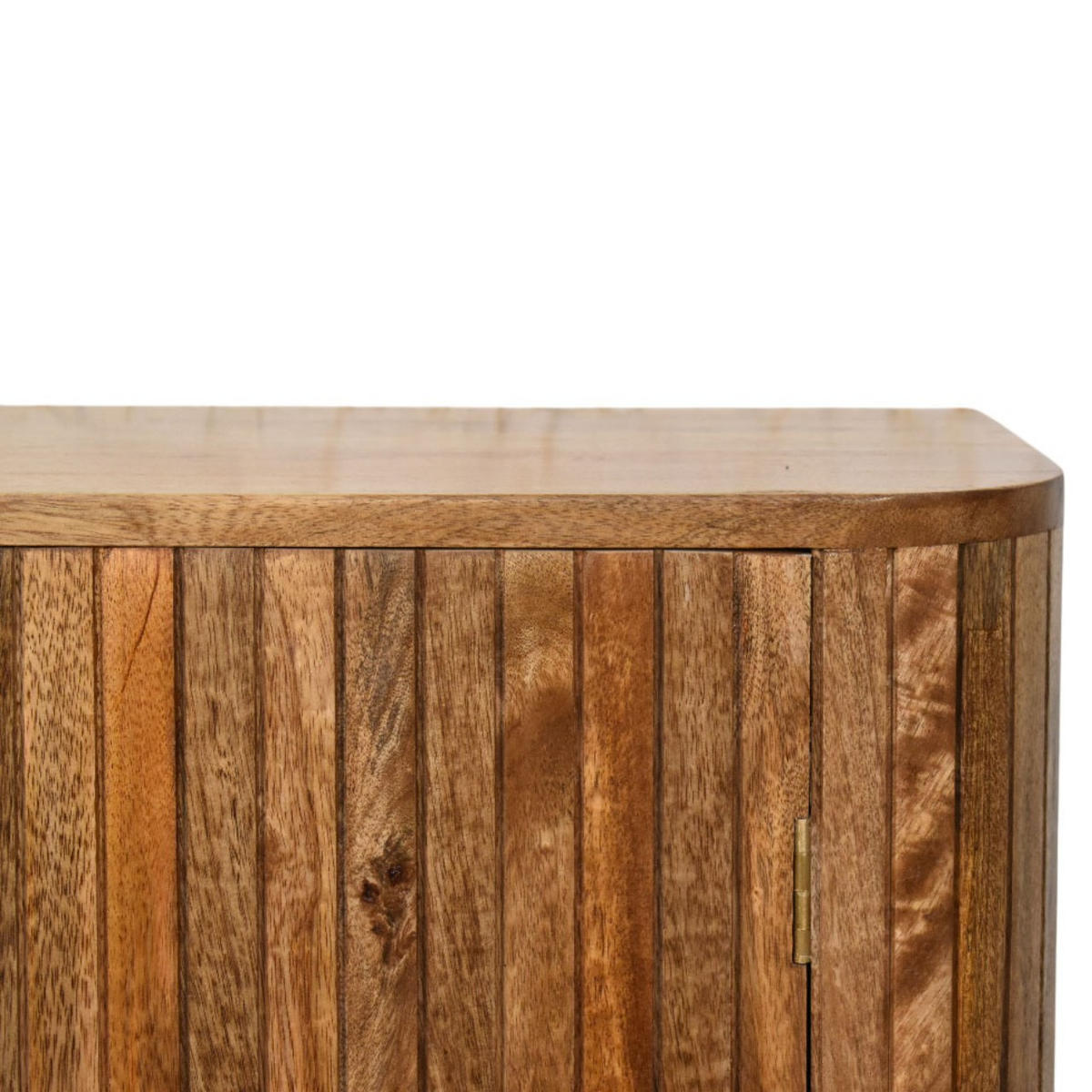 SCHRANK mit Golden-Teak-Finish, 2 Türen, 2 Innenablagen, geröstetes Braun - Braun, Holz (75/80/35cm) - Artisan Furniture