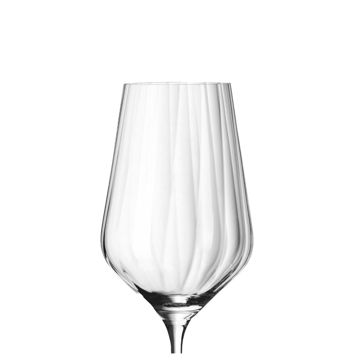 WEISSWEIN- UND WASSERGLÄSER Sternschliff transparent 12er Set - Transparent, Glas - Ritzenhoff