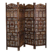 PARAVENT aus Holz, braun, 2x180cm - Braun, Holz (50/180/2cm) - Wanderlust