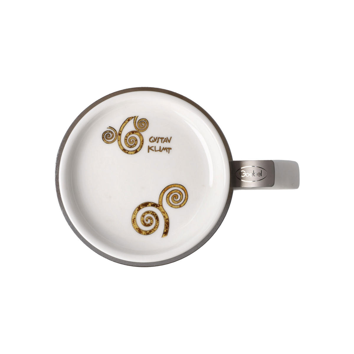 TEETASSE Gustav Klimt - Der Lebensbaum, Fine Bone China, 450 ml - Multicolor, Keramik (0.45L) - Goebel
