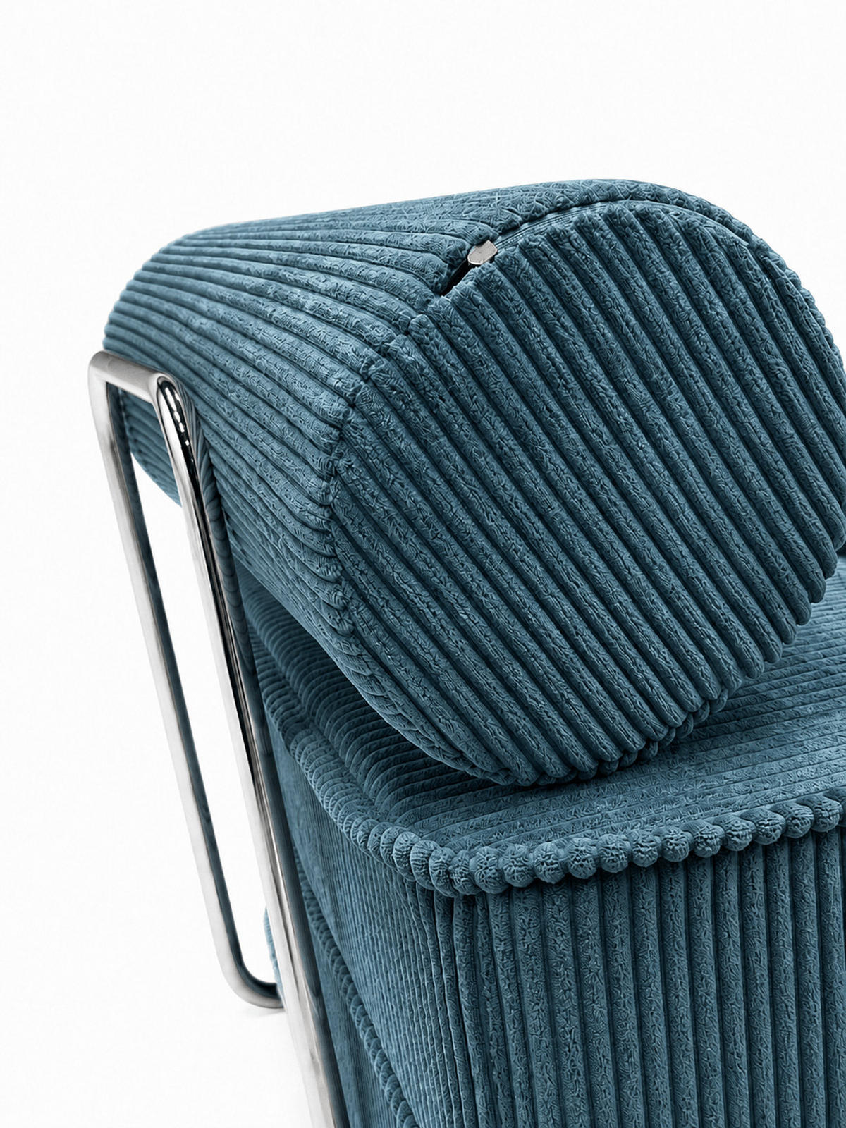 SCHLAFSESSEL ausklappbar, modularer Bodensessel mit Rückenrolle in Türkis - Türkis, Textil (80/62/95cm) - SURB