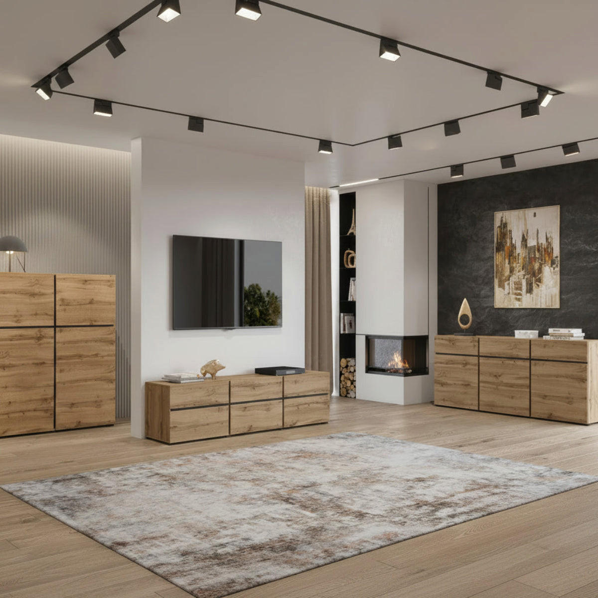 SIDEBOARD Lilia Holz - Braun, Holzwerkstoff (180/78/40cm) - Petits-meubles